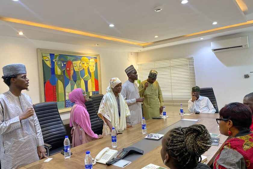 Fenchurch Group CEO Olufemi Bakare receiving the Sir Ahmadu Bello Sardauna Distinguished Merit Award from NANNS representatives in Lagos